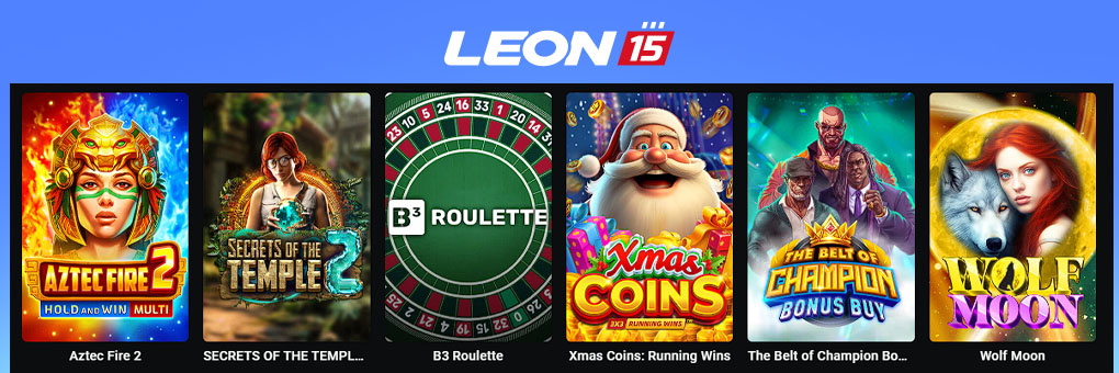 Κουλοχέρηδες στο Leon Casino